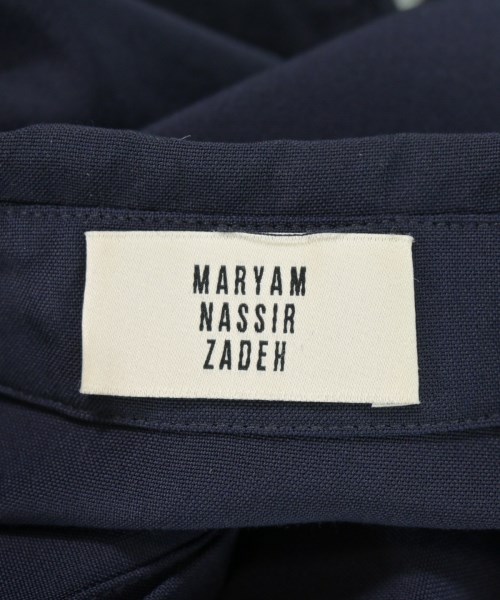 MARYAM NASSIR ZADEH（マリアムナッシアーザデー）カジュアルシャツ 紺 サイズ:2(M位) レディース/2200715882085
