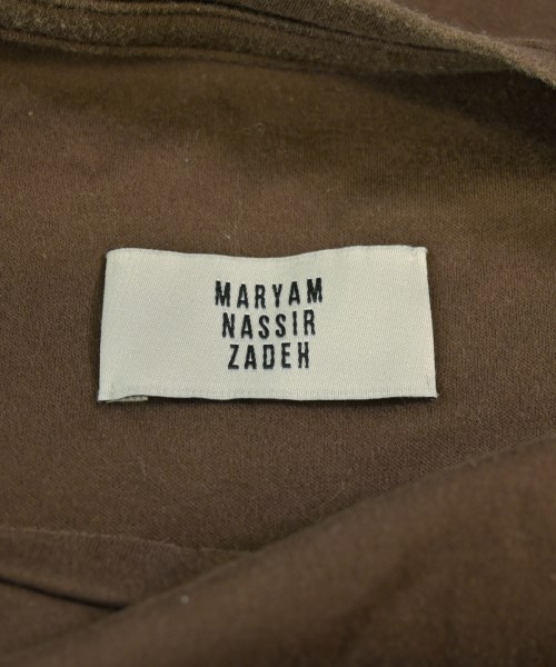 MARYAM NASSIR ZADEH（マリアムナッシアーザデー）Tシャツ・カットソー 茶 サイズ:0(XS位) レディース/2200704800168