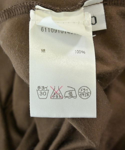 MARYAM NASSIR ZADEH（マリアムナッシアーザデー）Tシャツ・カットソー 茶 サイズ:0(XS位) レディース/2200704800168