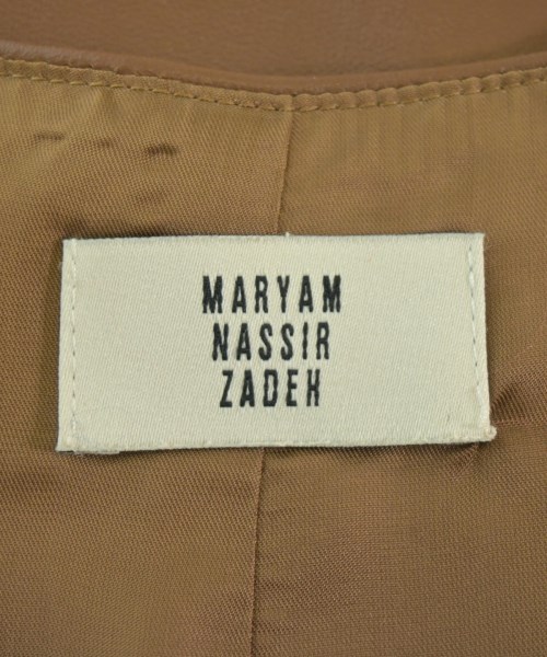 MARYAM NASSIR ZADEH（マリアムナッシアーザデー）ベスト 茶 サイズ:4(M位) レディース/2200663987016