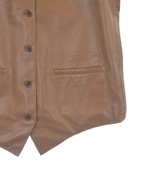 MARYAM NASSIR ZADEH（マリアムナッシアーザデー）ベスト 茶 サイズ:4(M位) レディース/2200663987016