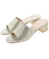 MARYAM NASSIR ZADEH（マリアムナッシアーザデー）サンダル シルバー サイズ:EU37(23.5cm位) レディース/2200730050032