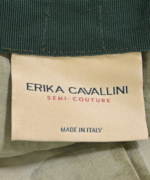 ERIKA CAVALLINI（エリカカヴァリーニ）ひざ丈スカート カーキ サイズ:40(M位) レディース/2200697133557