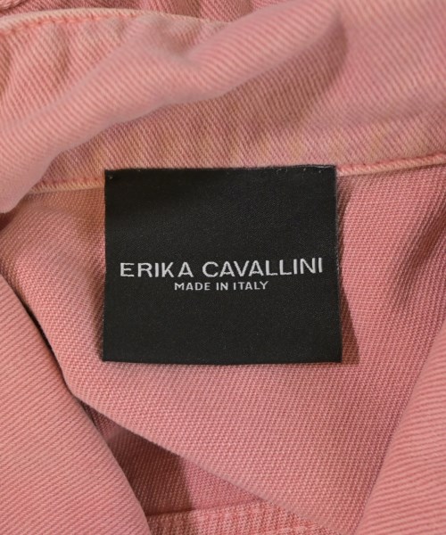 ERIKA CAVALLINI（エリカカヴァリーニ）デニムジャケット ピンク サイズ:11(L位) レディース/2200718932039