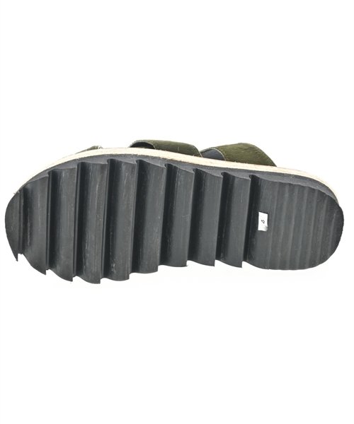 KAYO NAKAMURA by Y'S（カヨナカムラバイワイズ）サンダル 緑 サイズ:UK4(22.5cm位) レディース/2200660581064