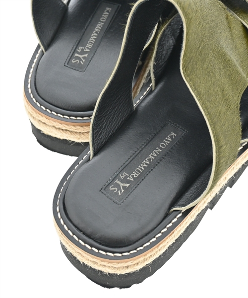 KAYO NAKAMURA by Y'S（カヨナカムラバイワイズ）サンダル 緑 サイズ:UK4(22.5cm位) レディース/2200660581064