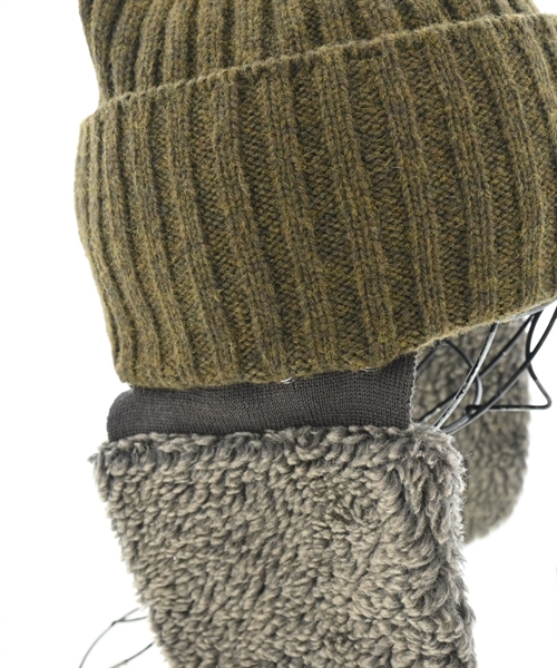 KAYO NAKAMURA by Y'S（カヨナカムラバイワイズ）ニットキャップ・ビーニー カーキ サイズ:- レディース/2200666431134