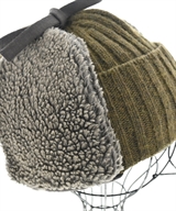 KAYO NAKAMURA by Y'S（カヨナカムラバイワイズ）ニットキャップ・ビーニー カーキ サイズ:- レディース/2200666431134