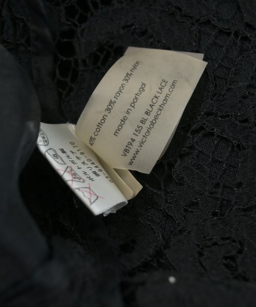 Victoria Beckham（ヴィクトリアベッカム）ブラウス 黒 サイズ:1(S位) レディース/2200625852031