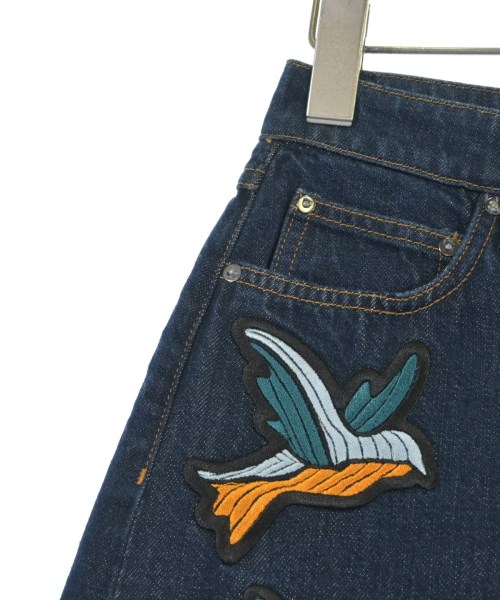 Victoria Victoria Beckham（ヴィクトリアヴィクトリアベッカム）ひざ丈スカート 紺 サイズ:36(XS位) レディース/2200644368117