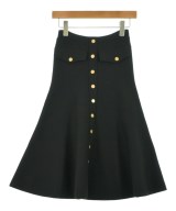 Victoria Beckham（ヴィクトリアベッカム）ロング・マキシ丈スカート 黒 サイズ:XS レディース/2200614675085