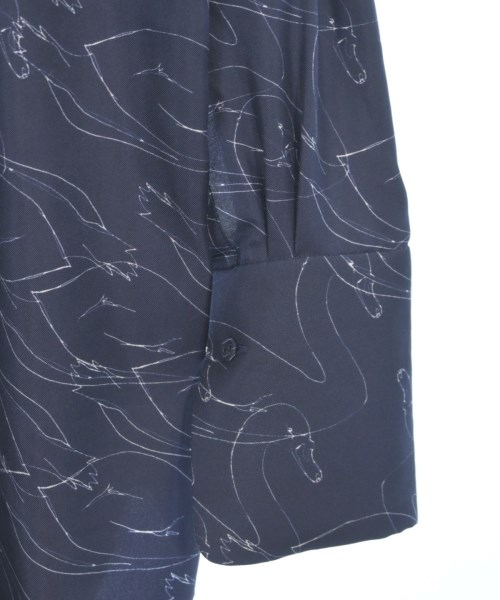 Victoria Victoria Beckham（ヴィクトリアヴィクトリアベッカム）カジュアルシャツ 紺 サイズ:38(S位) レディース/2200609952016