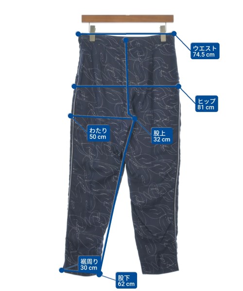 Victoria Victoria Beckham（ヴィクトリアヴィクトリアベッカム）スラックス 紺 サイズ:38(S位) レディース/2200609952023