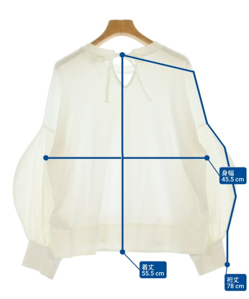 Victoria Beckham（ヴィクトリアベッカム）Tシャツ・カットソー 白 サイズ:M レディース/2200679439042