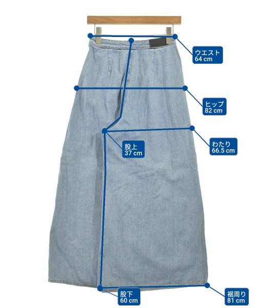 Victoria Beckham（ヴィクトリアベッカム）デニムパンツ 青 サイズ:24(S位) レディース/2200657078102