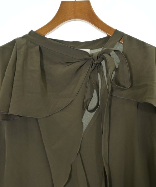 Victoria Beckham（ヴィクトリアベッカム）ブラウス カーキ サイズ:40(M位) レディース/2200705599092