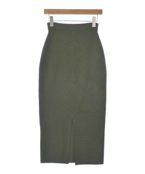 Victoria Beckham（ヴィクトリアベッカム）ロング・マキシ丈スカート カーキ サイズ:-(S位) レディース/2200664292027