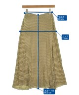 Victoria Beckham（ヴィクトリアベッカム）ロング・マキシ丈スカート ベージュ サイズ:36(XS位) レディース/2200665818080