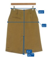 Victoria Beckham（ヴィクトリアベッカム）ひざ丈スカート ゴールド サイズ:38(S位) レディース/2200723325116