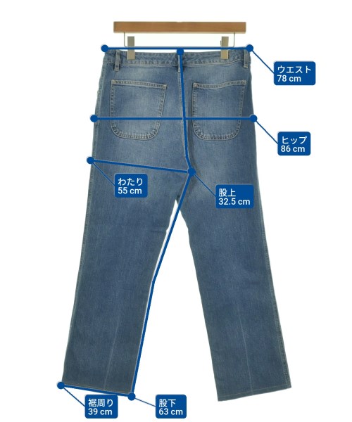 Victoria Victoria Beckham（ヴィクトリアヴィクトリアベッカム）デニムパンツ 紺 サイズ:29(L位) レディース/2200628537157