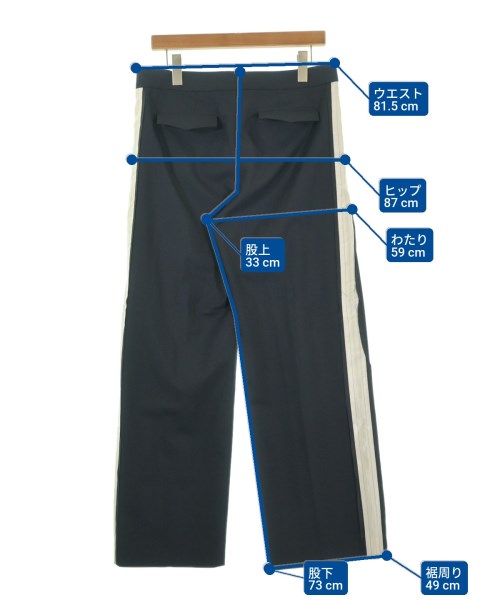 Victoria Victoria Beckham（ヴィクトリアヴィクトリアベッカム）スラックス 紺 サイズ:42(M位) レディース/2200675472098