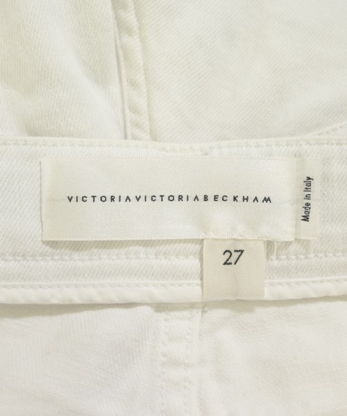 Victoria Victoria Beckham（ヴィクトリアヴィクトリアベッカム）デニムパンツ 白 サイズ:27(M位) レディース/2200700647057