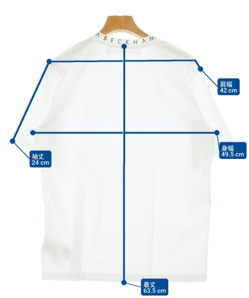 Victoria Victoria Beckham（ヴィクトリアヴィクトリアベッカム）Tシャツ・カットソー 白 サイズ:S レディース/2200719770319