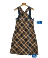 Lee Mathews（リーマシュー）ワンピース 茶 サイズ:0(XS位) レディース/2200631158592