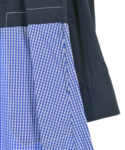 Lee Mathews（リーマシュー）シャツワンピース 紺 サイズ:1(S位) レディース/2200673876027