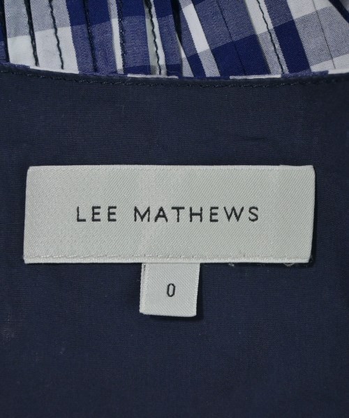 Lee Mathews（リーマシュー）ワンピース 青 サイズ:0(XS位) レディース/2200655674122