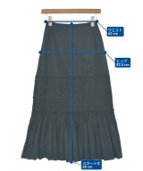 Lee Mathews（リーマシュー）ロング・マキシ丈スカート 黒 サイズ:0(XS位) レディース/2200706432022