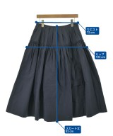 Lee Mathews（リーマシュー）ロング・マキシ丈スカート 紺 サイズ:2(M位) レディース/2200653139036