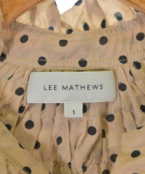 Lee Mathews（リーマシュー）ブラウス 茶 サイズ:1(S位) レディース/2200700160075