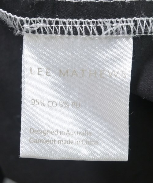 Lee Mathews（リーマシュー）ワンピース 黒 サイズ:3(L位) レディース/2200709158059