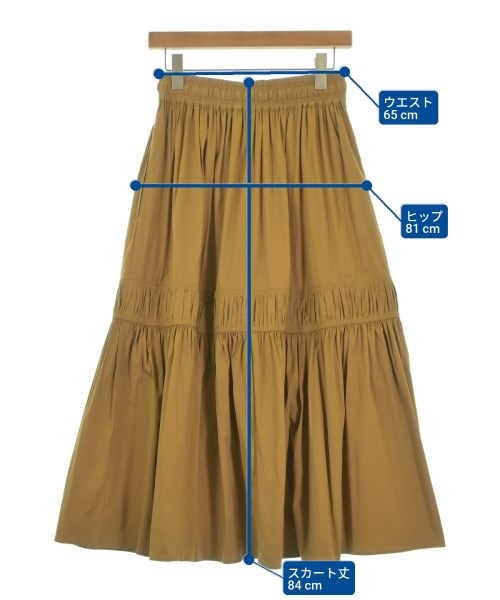 Lee Mathews（リーマシュー）ロング・マキシ丈スカート ベージュ サイズ:0(XS位) レディース/2200666468536