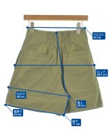 Lee Mathews（リーマシュー）ショートパンツ カーキ サイズ:0(XS位) レディース/2200666468611