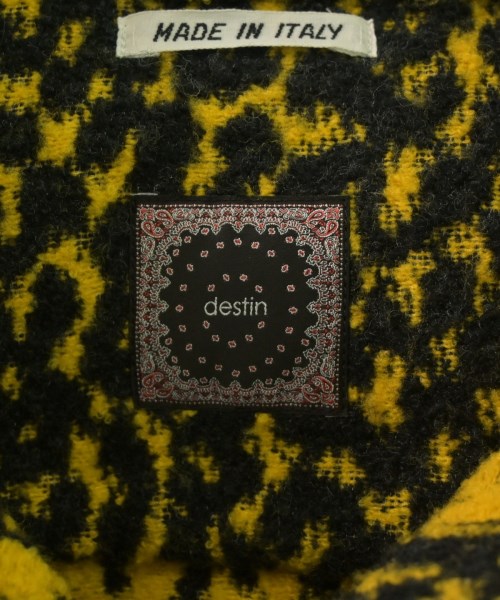 destin（デスティン）カジュアルシャツ 黄 サイズ:S メンズ/2200637942102