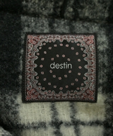 destin（デスティン）カジュアルシャツ 黒 サイズ:S メンズ/2200638972122