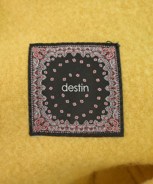 destin（デスティン）カジュアルシャツ 黄 サイズ:S メンズ/2200625545193