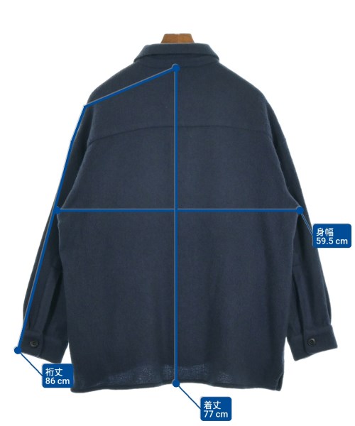 destin（デスティン）カジュアルシャツ 紺 サイズ:M メンズ/2200632701254