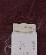 destin（デスティン）ストール 赤 サイズ:- メンズ/2200704225169