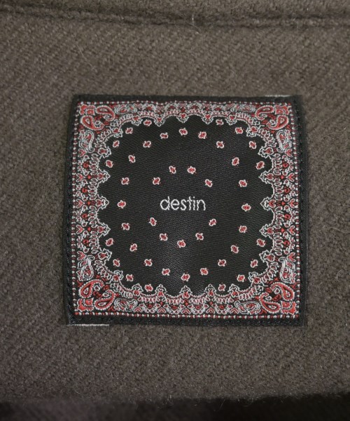 destin（デスティン）カジュアルシャツ 茶 サイズ:L メンズ/2200730551034
