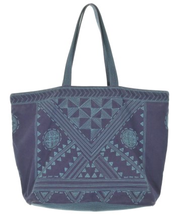TAMASHA 刺繍入り ブラック トートバッグ TAMASHA（タマシャ）トートバッグ 紺 サイズ:- レディース