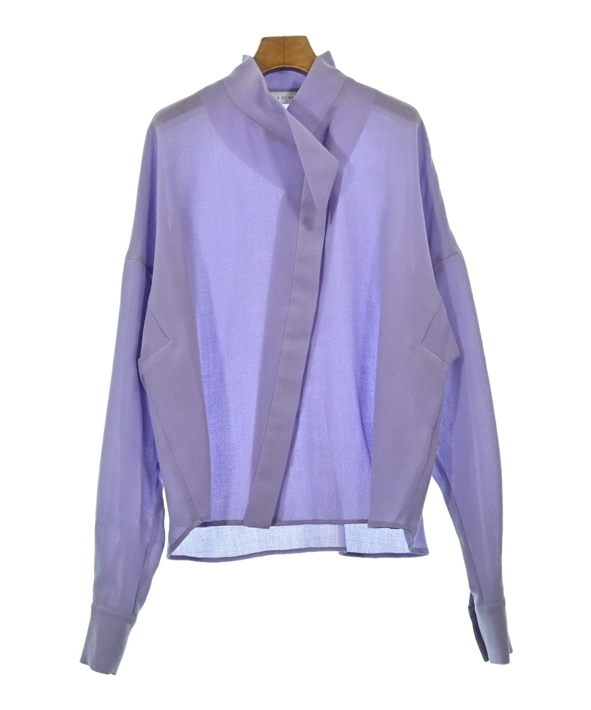 WALK OF SHAME（ウォークオブシェイム）ブラウス 紫 サイズ:38(S位  