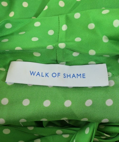 WALK OF SHAME（ウォークオブシェイム）カジュアルシャツ 緑 サイズ:38(S位) レディース/2200657784041