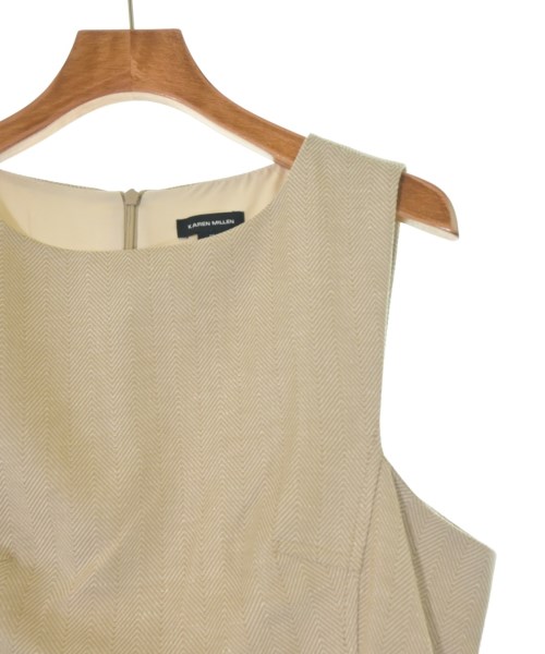KAREN MILLEN（カレンミレン）ワンピース ベージュ サイズ:10(M位) レディース/2200622511030