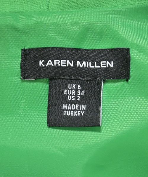 KAREN MILLEN（カレンミレン）ワンピース 緑 サイズ:6(XS位) レディース/2200664500078