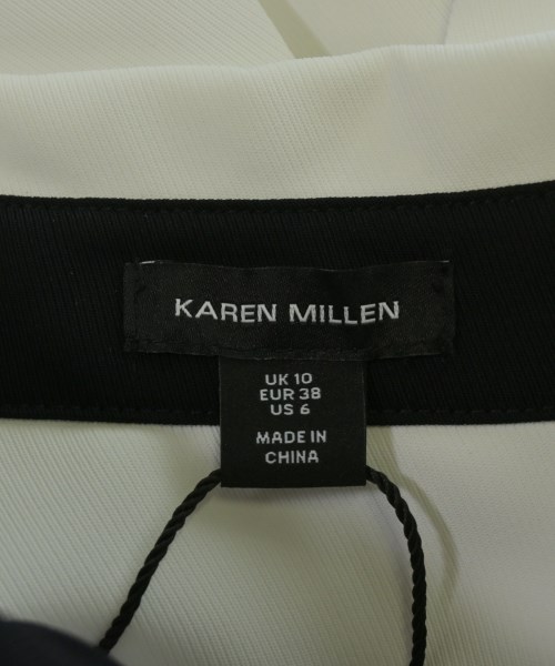 KAREN MILLEN（カレンミレン）シャツワンピース 白 サイズ:10(M位) レディース/2200723468080