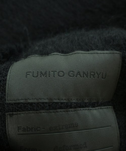 FUMITO GANRYU（フミト　ガンリュウ）ニット・セーター 黒 サイズ:1(S位) メンズ/2200624741046