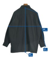 FUMITO GANRYU（フミト　ガンリュウ）カジュアルシャツ 黒 サイズ:1(S位) メンズ/2200625095056